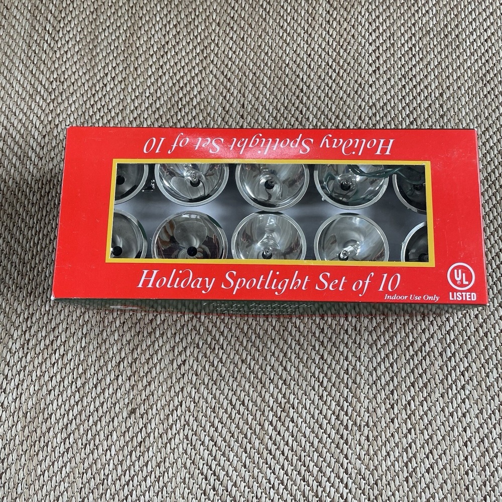 Kurt Adler Holiday Spotlight Set 10 16" Space Highlight Decorations